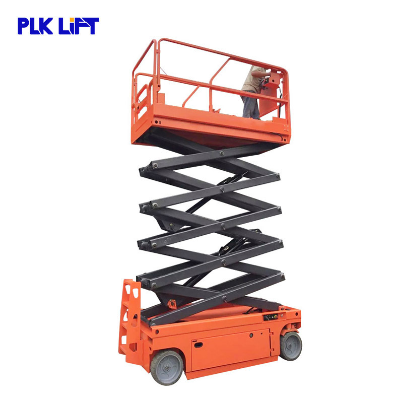 10m 12m scissor lift aerial elevated work platform man lift