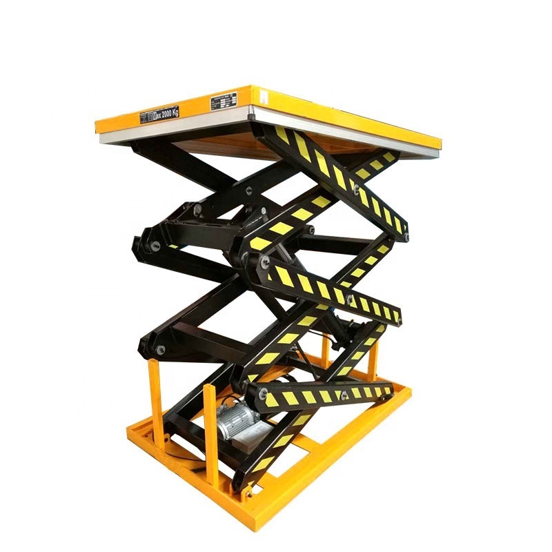 High End Electric Hydraulic Scissor Cargo Lift for Sale