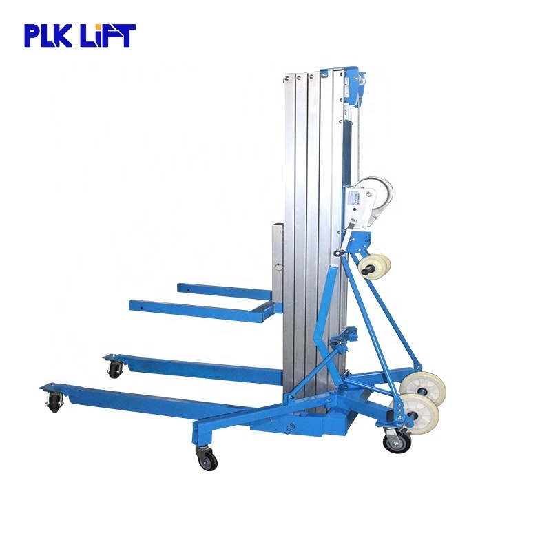 PLK 340kg Manual Aluminum Alloy Material Lift