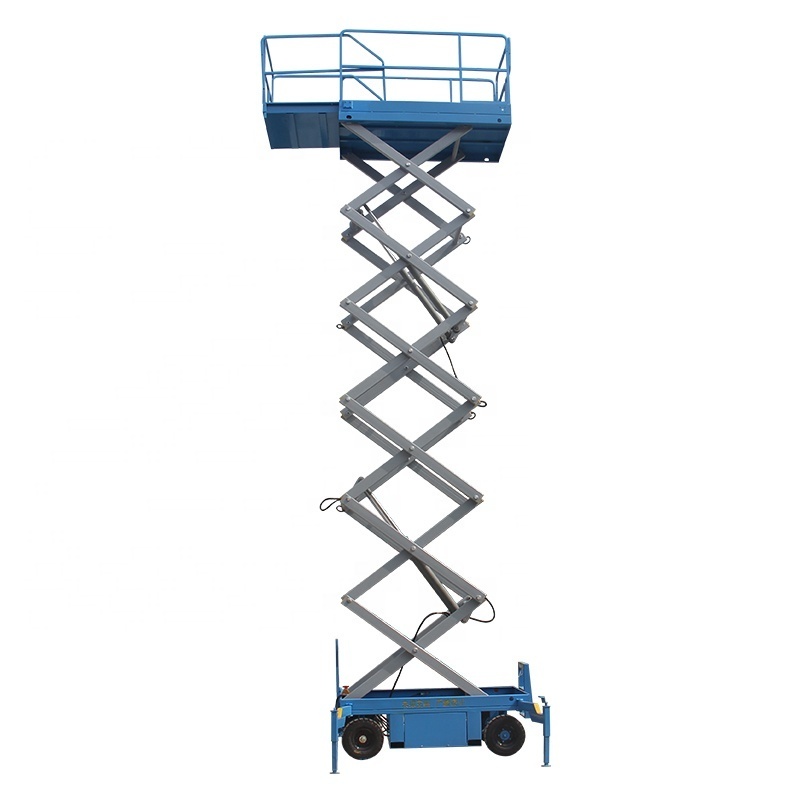 Good Price full electric mini scissor lift hyudraulic mobile cesar high truck