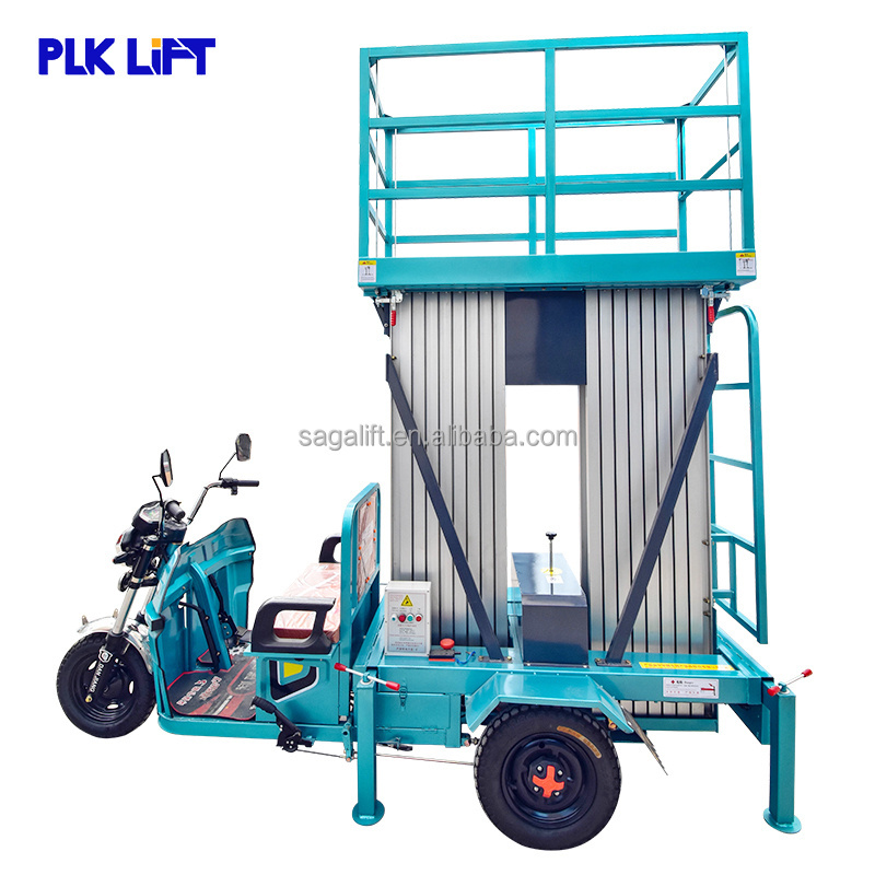 High Mobility Truck Mounted Work Platform Motorcycle Man Lift