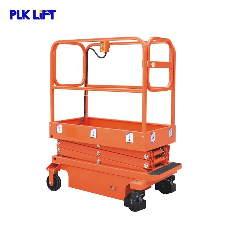 3.9M Max height Mini Semi Electric Scissor Lift