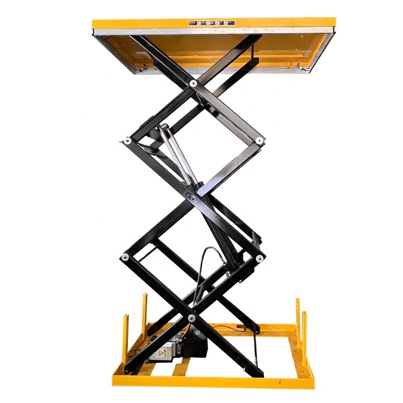 solid tyre for scissor lift 1 ton hydraulic scissor lift electric lift table