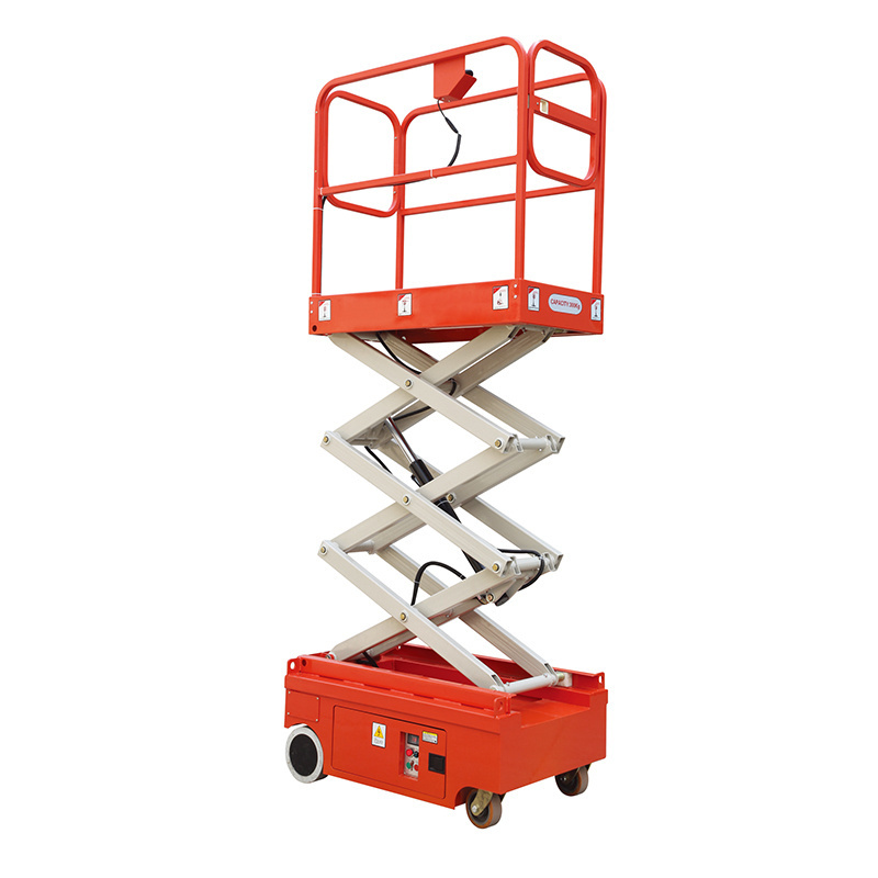 Window Cleaning 3m 4m Scissor Lift mini man aerial work lift