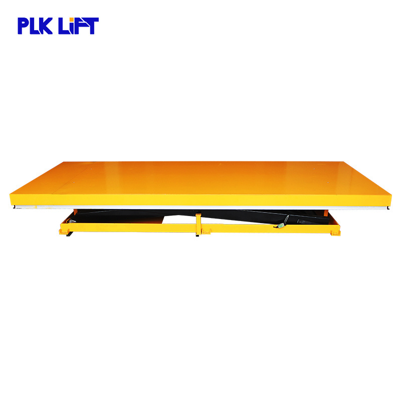 Stationary Hydraulic Lift Table Platform Three Scissors Lift Table