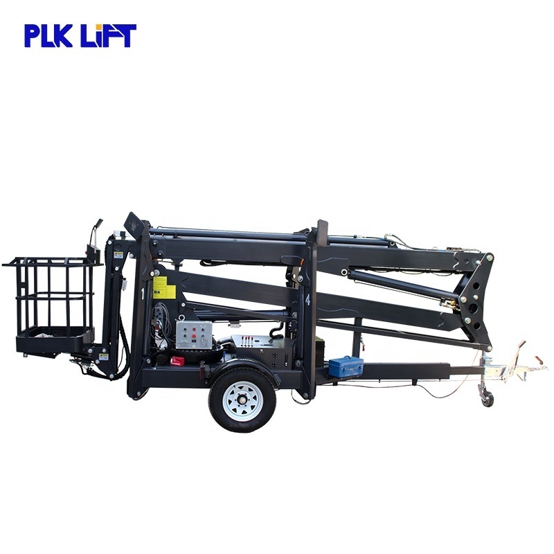 10-20 m PLK Towable boom lift 10 m work platform