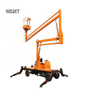 Innovative Design Ce Certificated 10~20M 200KG Load High-end Sky Trailer Towable Boom Lift for Tree Work