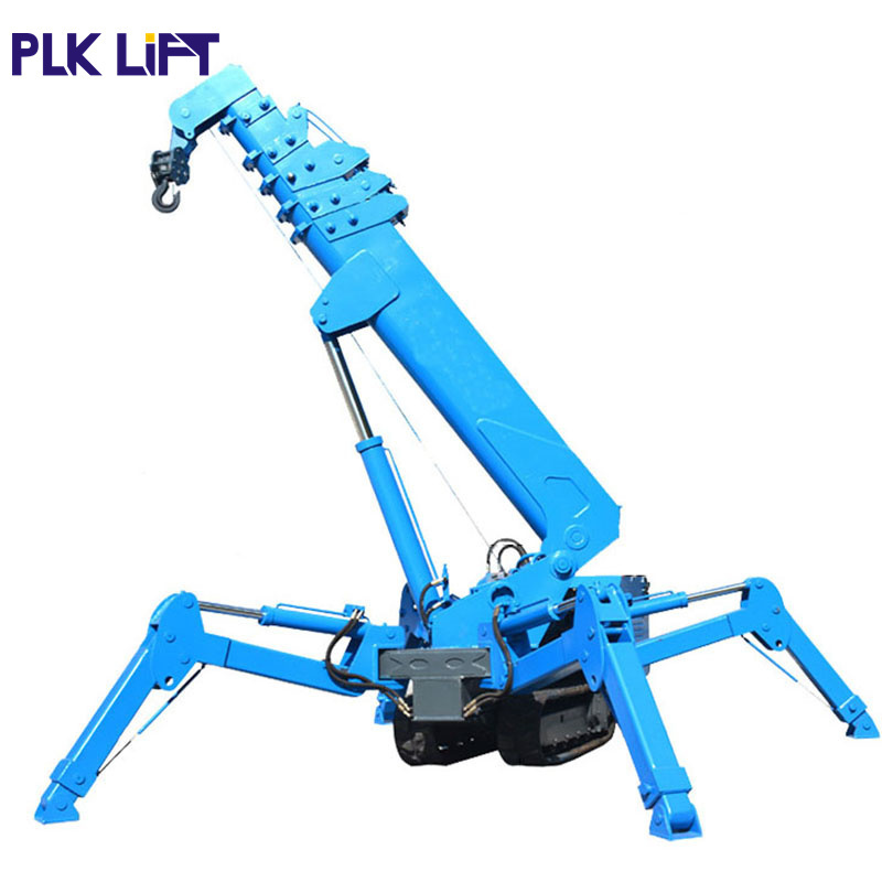 All Terrain Bucket Crane Hydraulic Track Belt Lifting Cranes