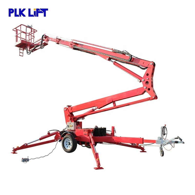 22m Hydraulic Tralier Boom Lift Cherry Picker for Sale