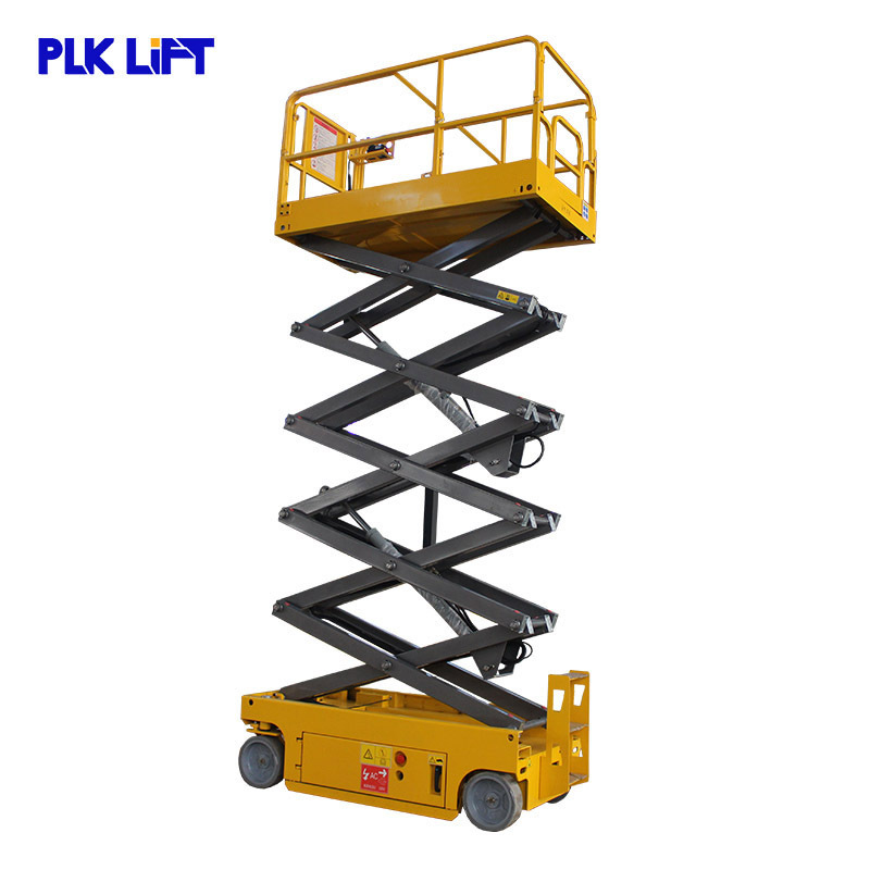 10m 12m scissor lift aerial elevated work platform man lift