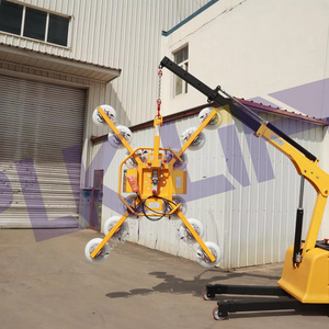 electric vacuum stone lifter  with battery  operated to save time  and workforce