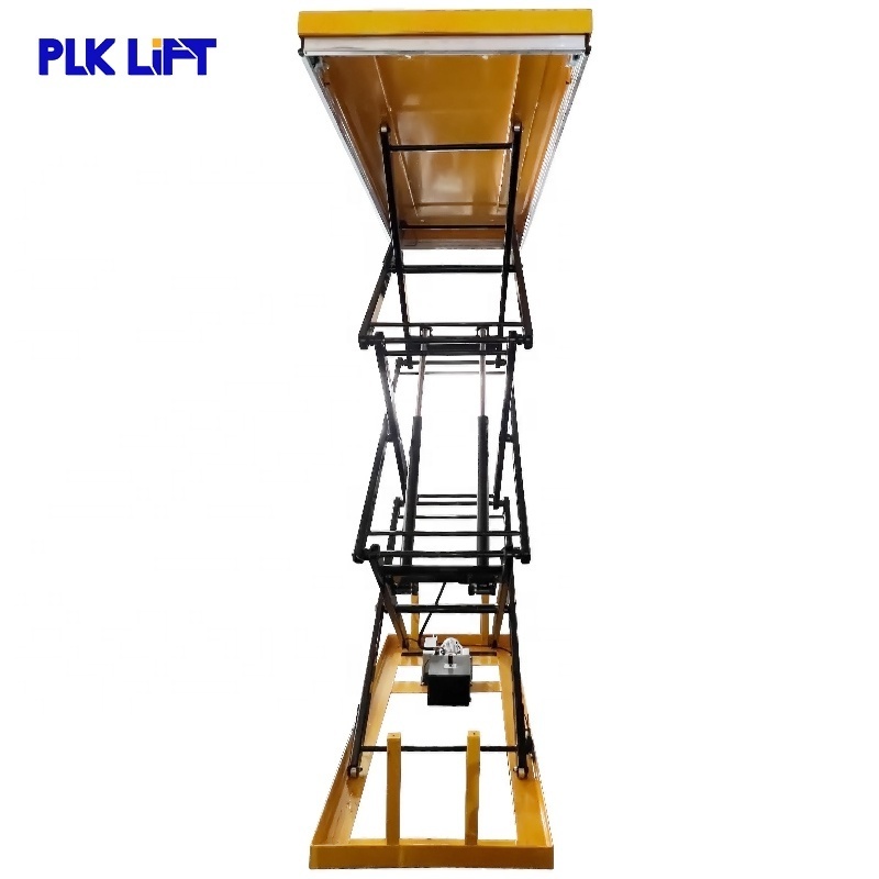 solid tyre for scissor lift 1 ton hydraulic scissor lift electric lift table