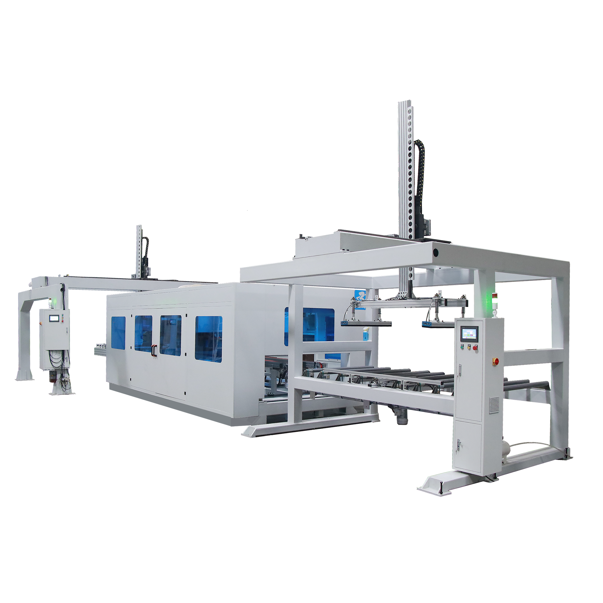 Fully automatic wood door making machine door cnc machine Door 4 edge cutting machine