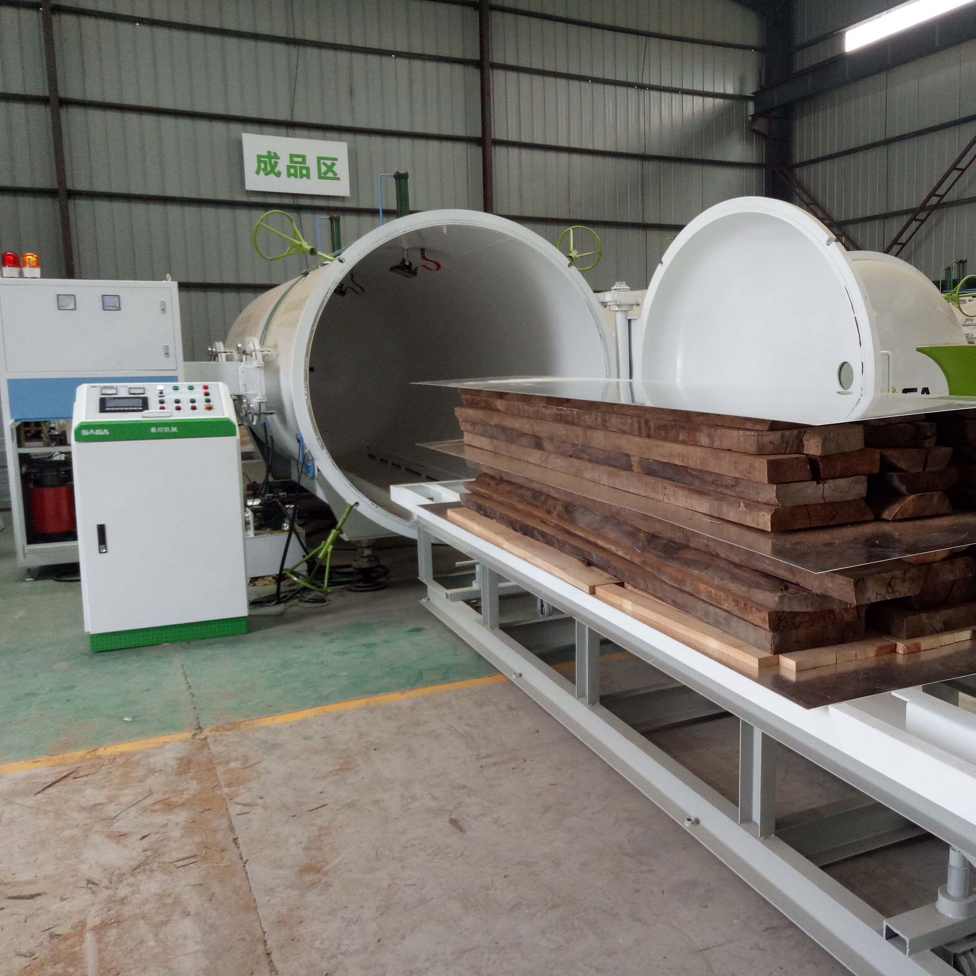 HF Saw Wood Drying Kiln/Woodwork Machines With Large Capacity