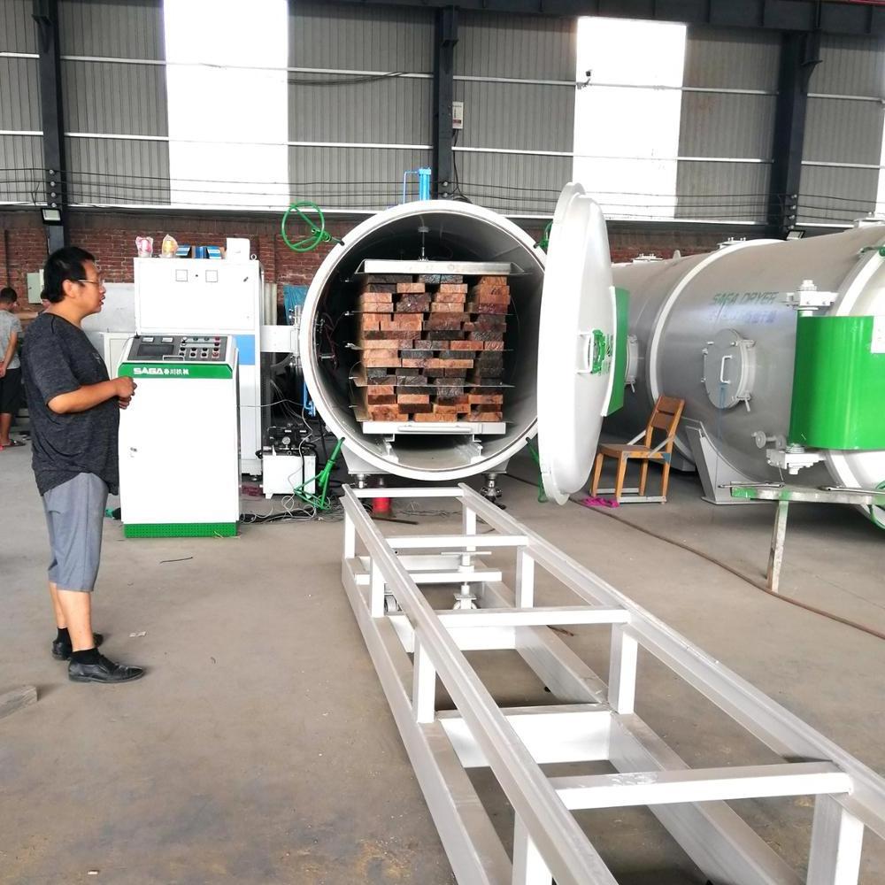 13CBM RF Wood Drying Kiln Vacuum Timber Drying Machine Sales From SAGA