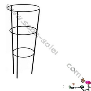 China Manufacture Powder Coated Strong Wire Cone Tomato Cage/Tomato Support Cage/Tomato Cage support Ring