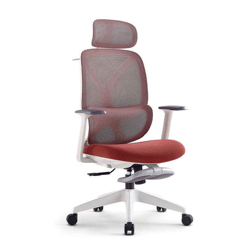 Home Office Breathable Mesh Computer Chair With Footrest Swivel Desk Chair Ergonomic Recliner Office Chair