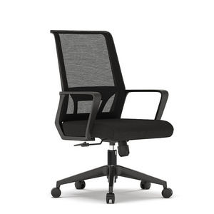 Office Furniture Adjustable Swivel White Office Chair Cheap Black Computer Desk Chair