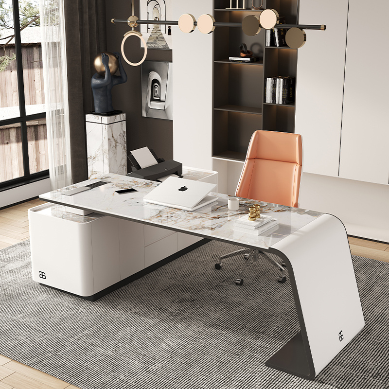 2024 New Products Home Office Desk Furniture Boss Table Executive Design Modern Computer Corner Manager Desk Executive Ceo Desk