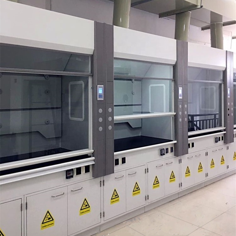 High Quality Laboratory Steel Fume Hood/Fume Cupboard, Acid and Alkali Resistance