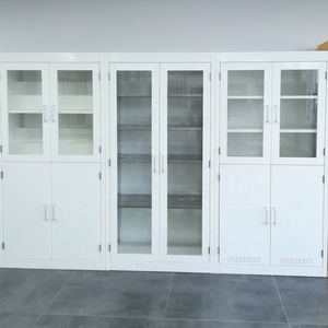 Medical Laboratory Steel Lab Utensil Cabinet For Storage Glassware, Beakers, Measuring tools, etc Resistance to Bearing