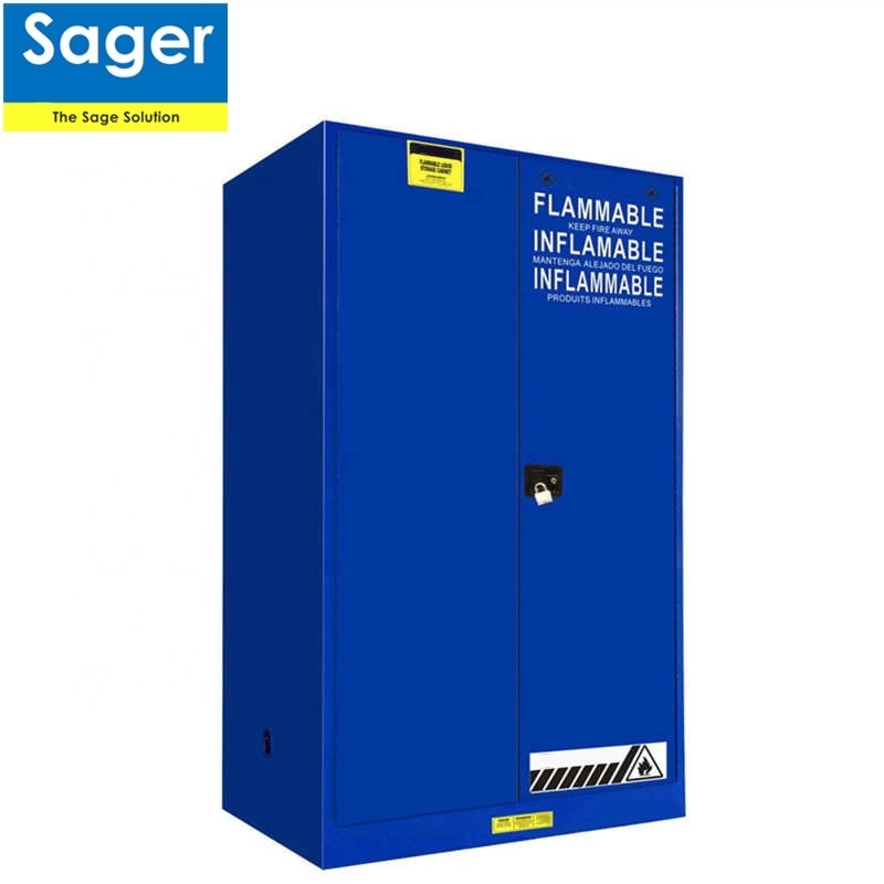 high quality steel safety cabinet for gases, chemicals and hazardous matters in laboratory