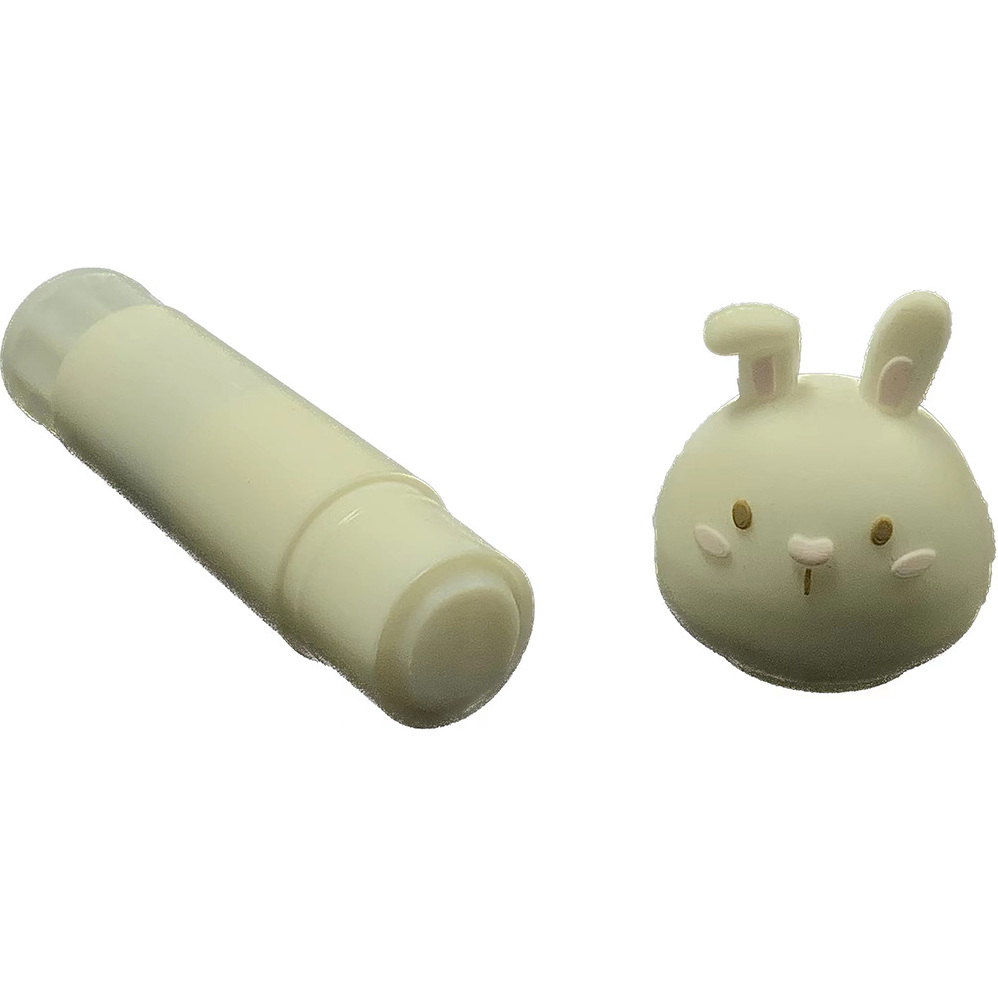 High Quality Non-Toxic  PVA Glue Stick School/Office Tools White Glue Stick with cute top for students