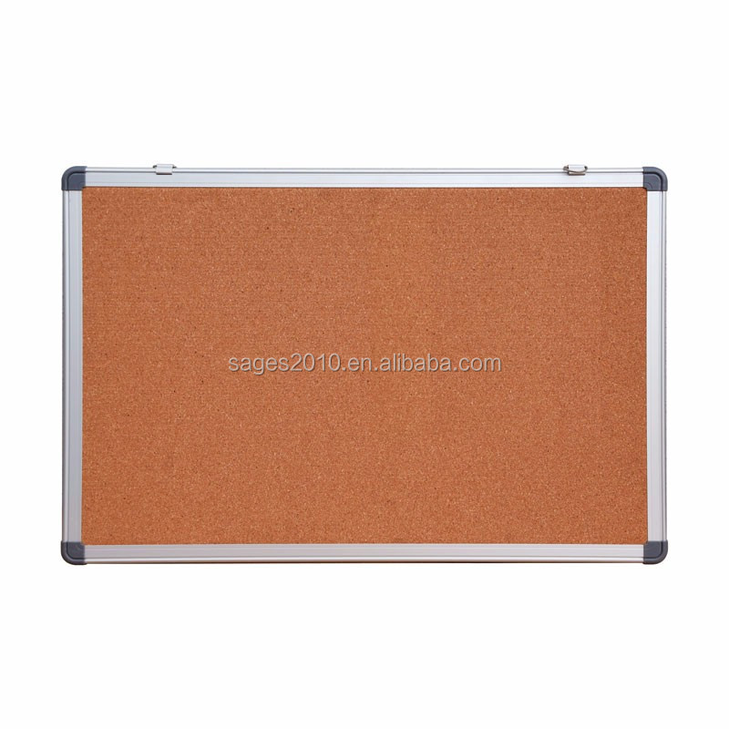 2024 Wooden Frame Wall-Mounted Bulletin Pin Notice Cork boards Message Cork Board Bulletin Boards