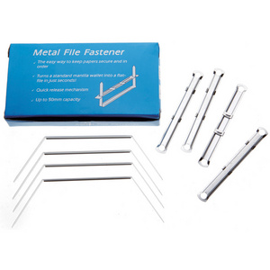 Hot selling Metal high quality silver File Fastener with cheap price