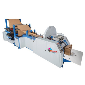 New Arrival Paper Bag Making Machines V Bottom Paper Bag Making Machine With Inline Printing