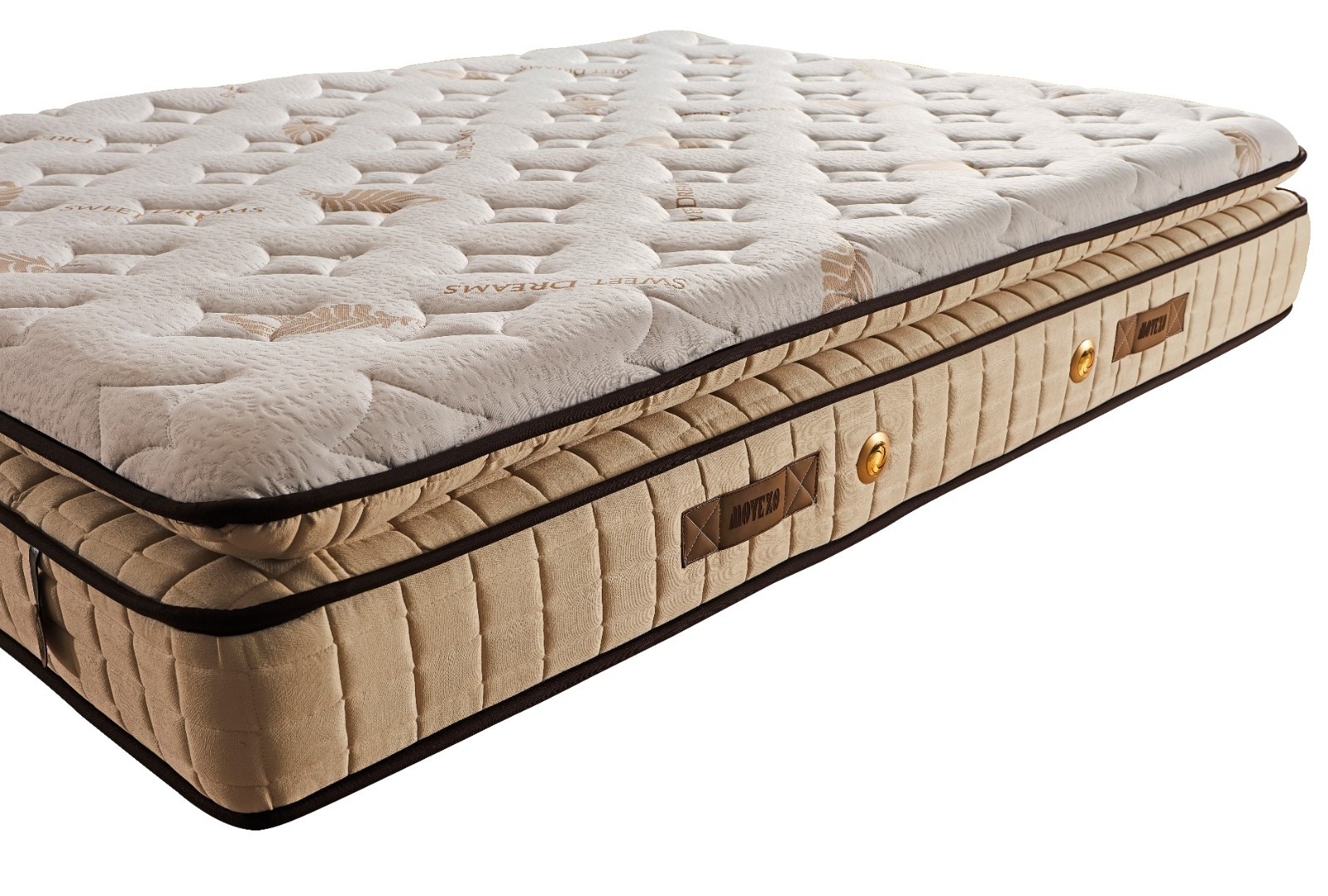 Venus mattress bonnel sprung mattress with euro top pillow top foam mattress in a box