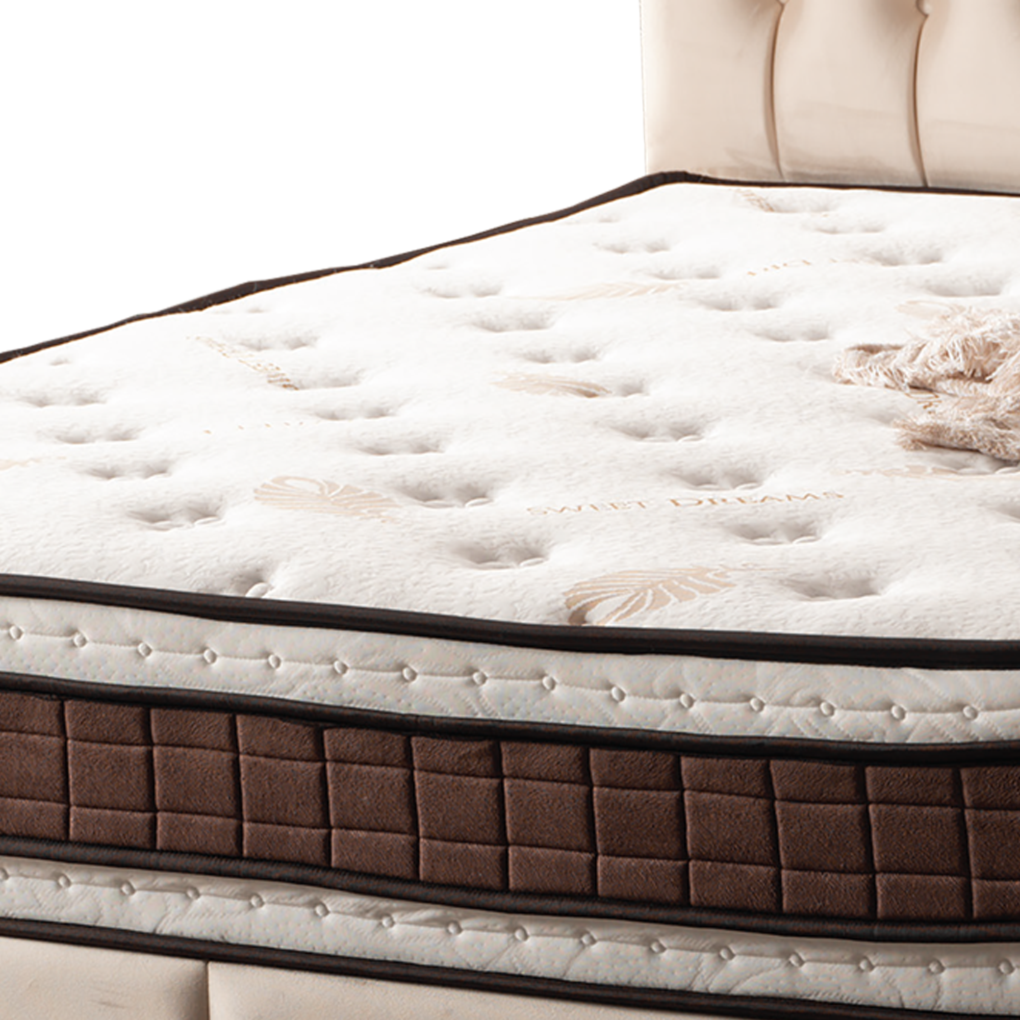 Mattress bed in a box any sizes memory foam pocket spring mattresses from Turkish Manufacturer