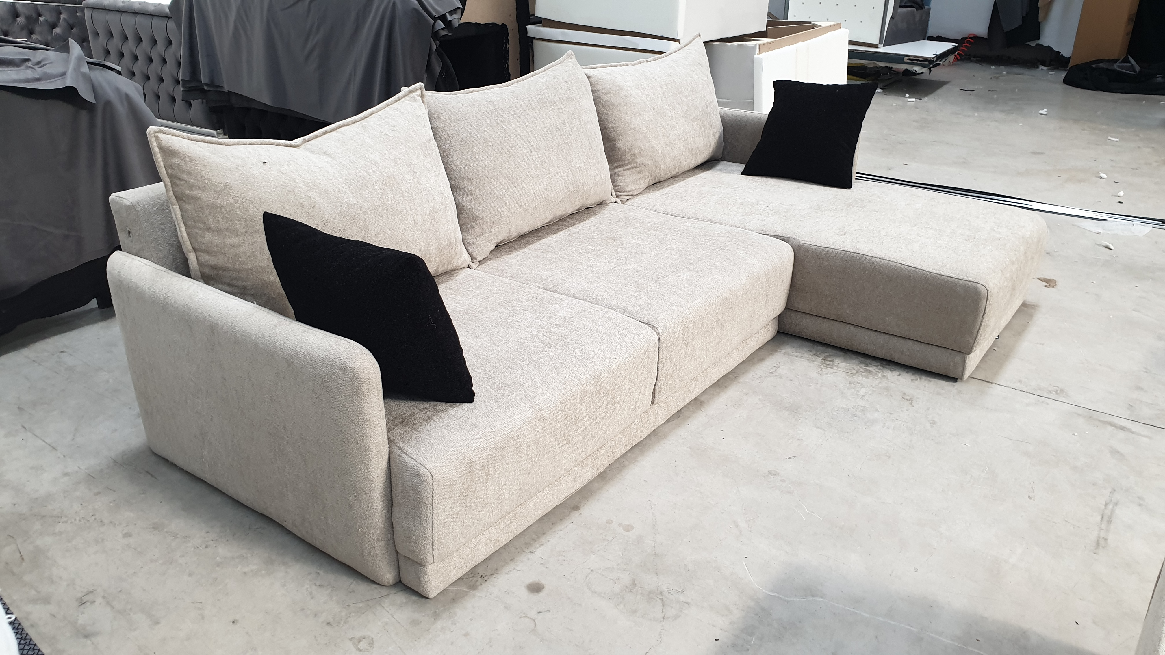 Modern Sectional Sofa beige for living room modular custom design Wholesale High Quality Best Price color options