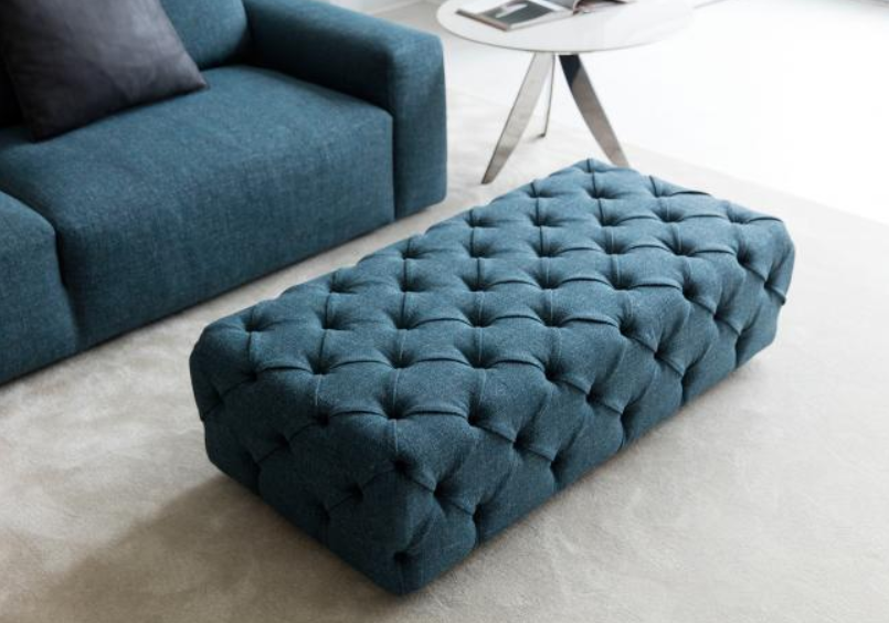 Rectangle Pouf Modern Chesterfield Sofa Wholesale 60x130x45 cm High Quality Best Price color options Ottoman no leg