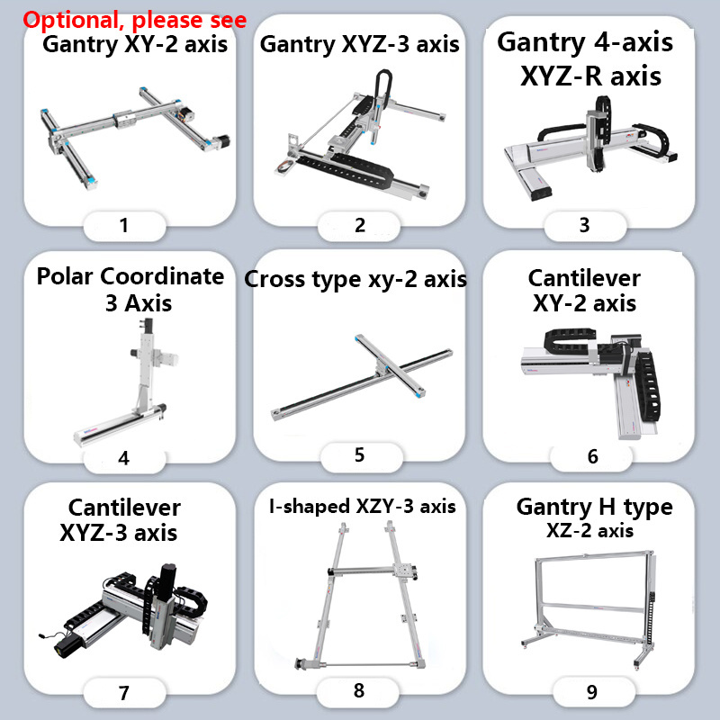 Factory Manufacture Various Heavy Load System Heavy Duty Slide Rails Long SDM75Linear Guide Rail Set Ender Guide Rail Linear