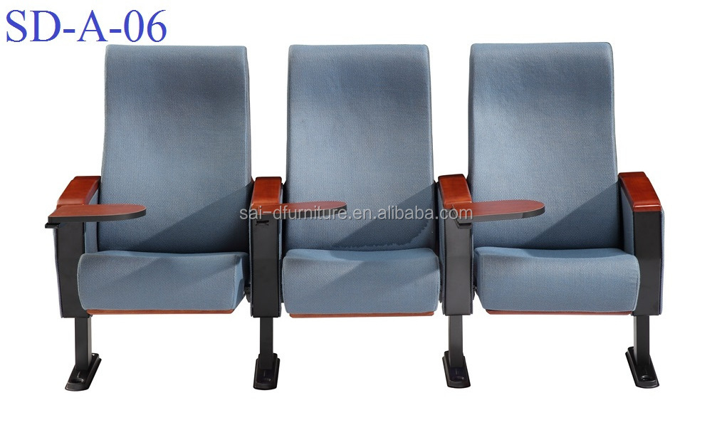 SD-A-06 Moden Auditorium Seating Furniture Used Church Chairs China For Sale