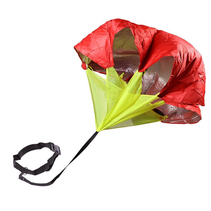 Factory wholesale high quality cheap soccer training resistance parachute  football Strength running training umbrella