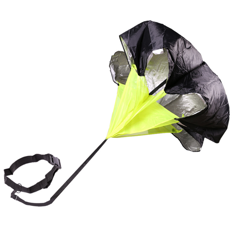 Factory wholesale high quality cheap soccer training resistance parachute  football Strength running training umbrella