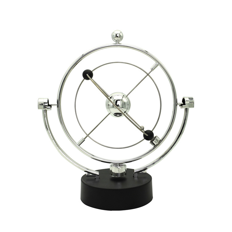 saibasen rotating perpetual motion machine magnetic newton pendulum home office decoration