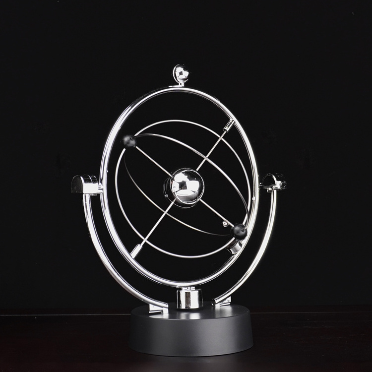 saibasen rotating perpetual motion machine magnetic newton pendulum home office decoration