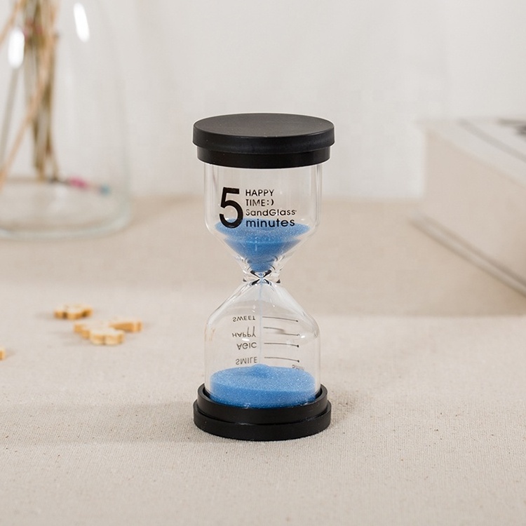 Saibasen Creative 30 mins sand timer Plastic Clock Hour Glass 20/15/10 minutes Mini Timed Hourglass Timer for Kid plastic timer