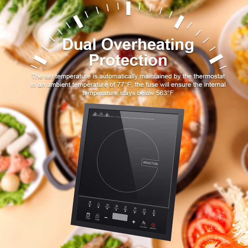 New Design Touch Control Ultra Slim Electric Portable Induction Cooktop Single electric Induction Cooker