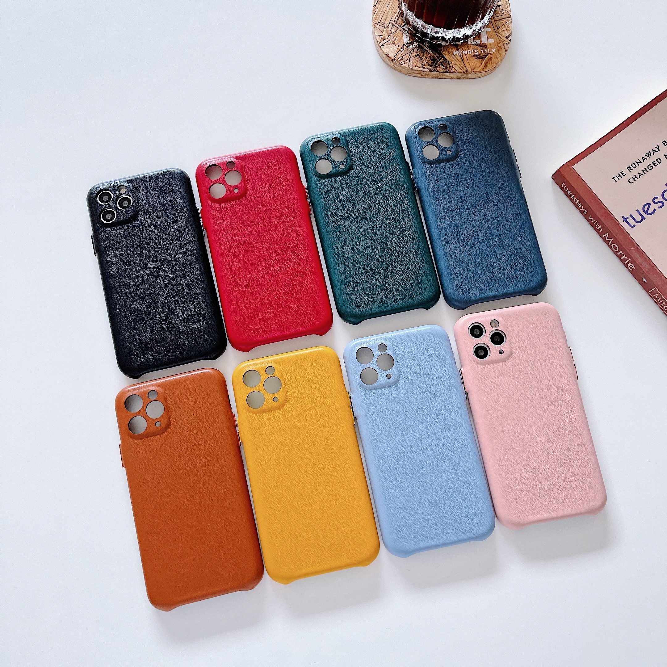 Saiboro mobile phone accessories cover 2 in 1 cheap pvc cloth shockproof phone case for iphone 12