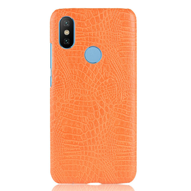 Luxury Pc Croco Leather Mobile Phone Case For Xiaomi Redmi S2,For Redmi Y2 Cover Case With Crocodile Face