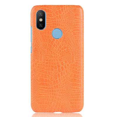 Luxury Pc Croco Leather Mobile Phone Case For Xiaomi Redmi S2,For Redmi Y2 Cover Case With Crocodile Face