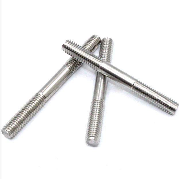 High Strength Double Head Bolt Plain Thin Rod Double Head Screw Stud Bolt