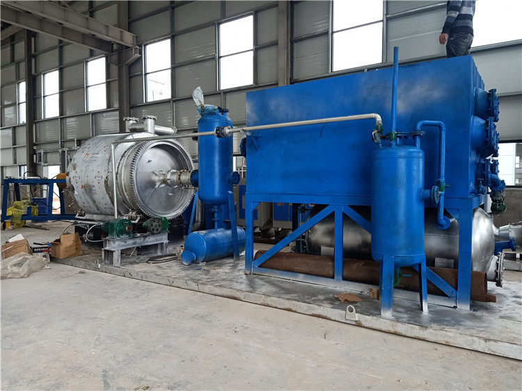 Waste Tyre Pyrolysis Oil Refinery Machine in India for Oil Distillation Plant