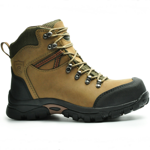 China high quality and comfort steel toe hiking shoes and men working shoes and safety boot factory SC-2218