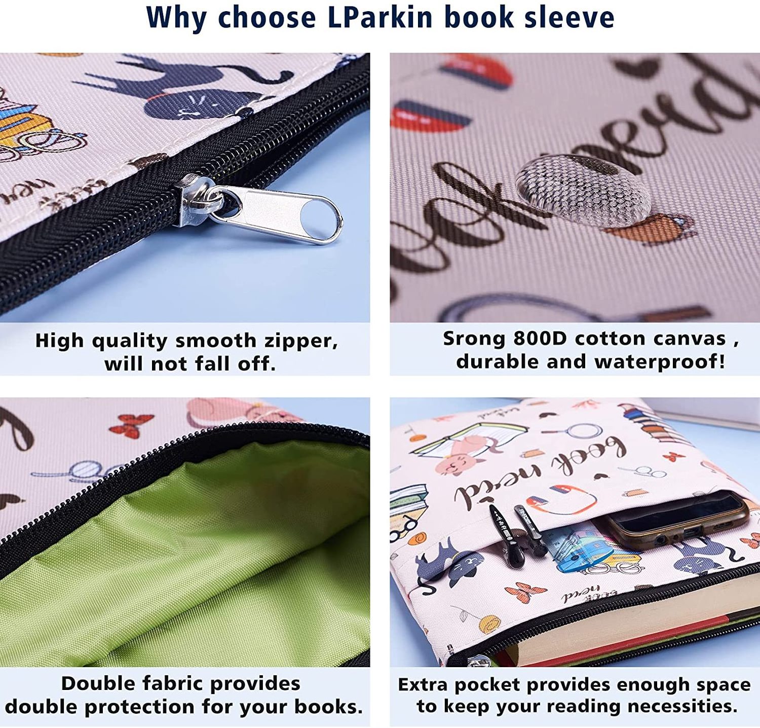 Wholesale Book Sleeve for Book Lovers