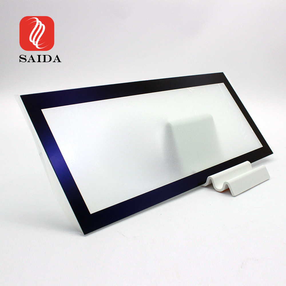 Customized Silk Screen Printing Anti Reflective Tempered Glass for Touchscreen Cover